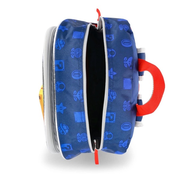 Nintendo “Game time”Mario, Yoshi and Luigi 17” graphic Backpack - Picture 3 of 4